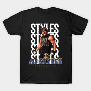 Wrestle Star aj styles T-Shirt